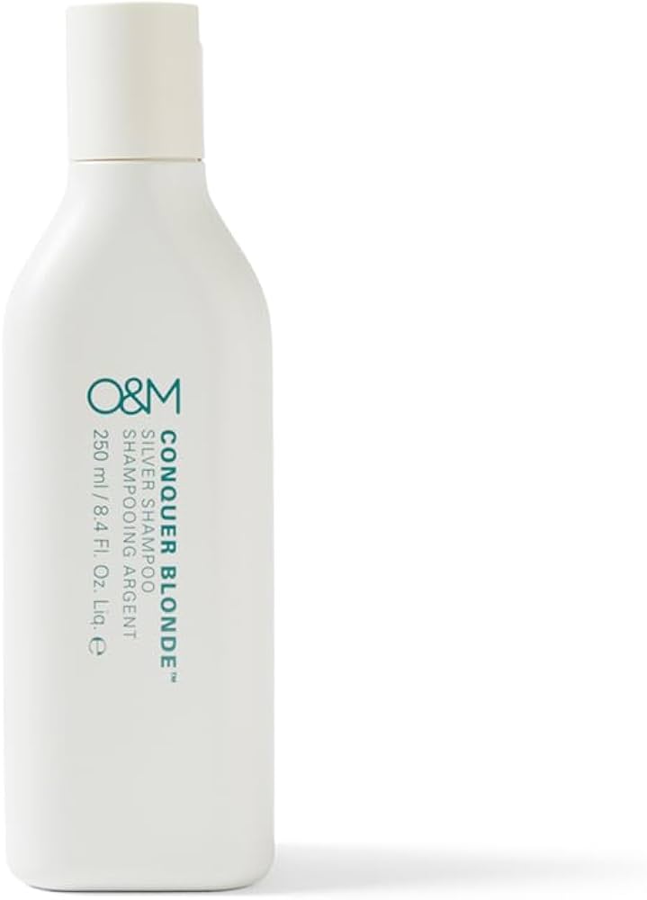 O&M Conquer Blonde Shampoo 250ml
